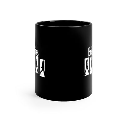 The Beatles 11oz Black Mug