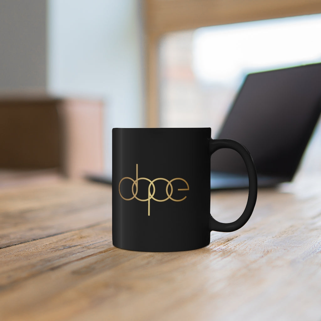 Dope 11oz Black Mug