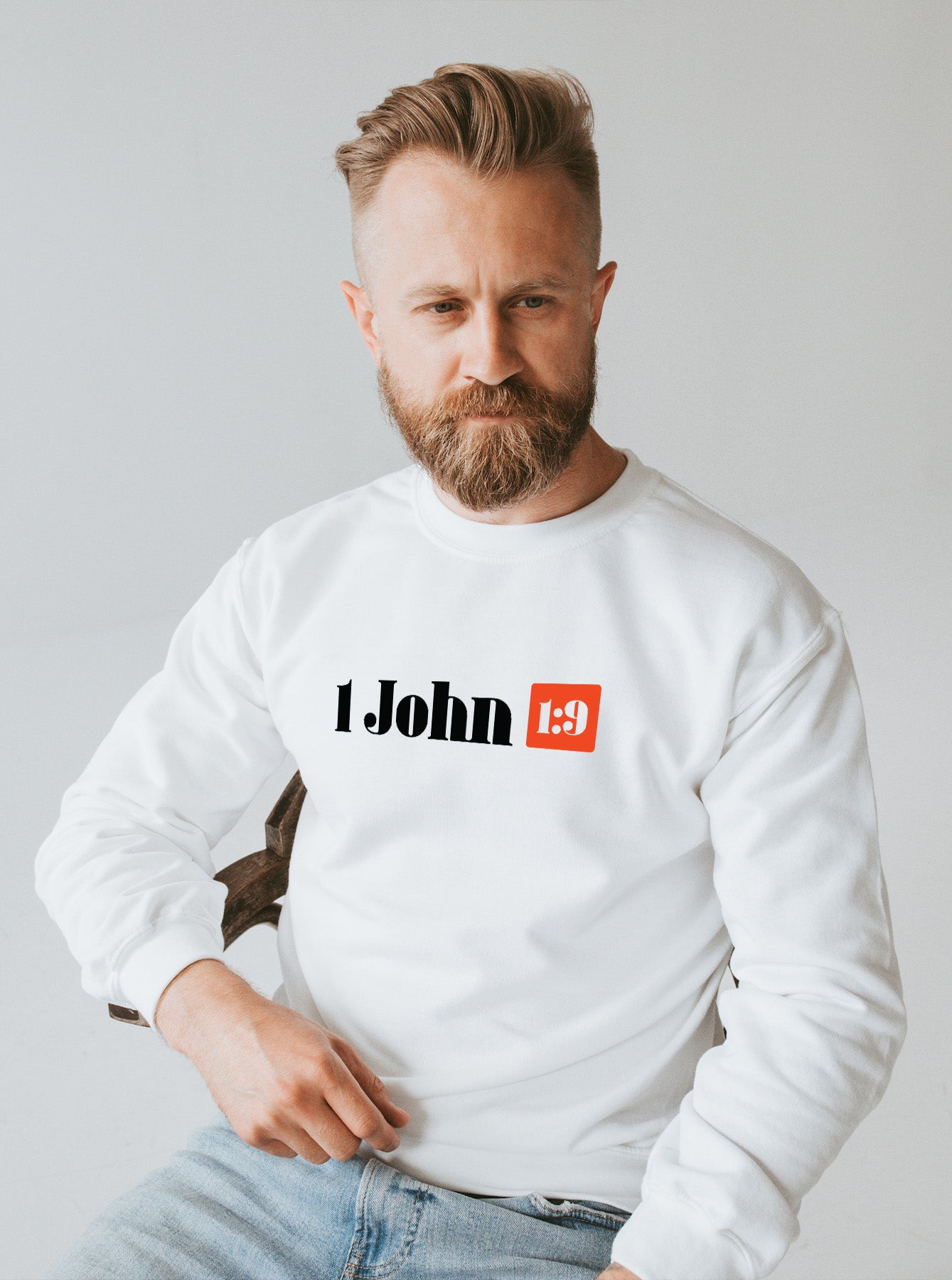 1 John 1:9 Sweater