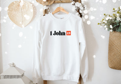 1 John 1:9 Sweater