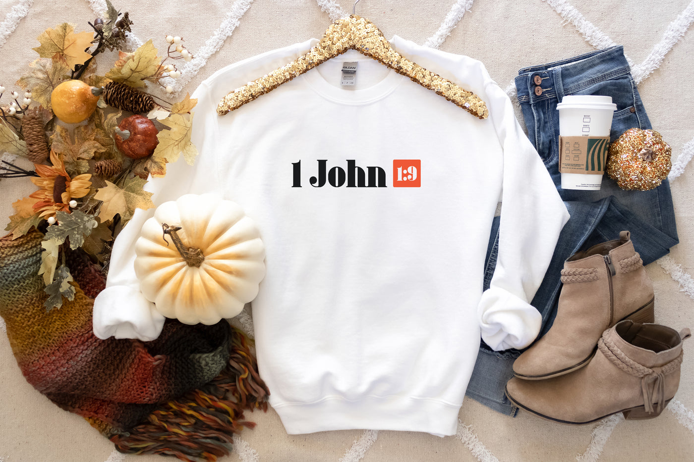 1 John 1:9 Sweater