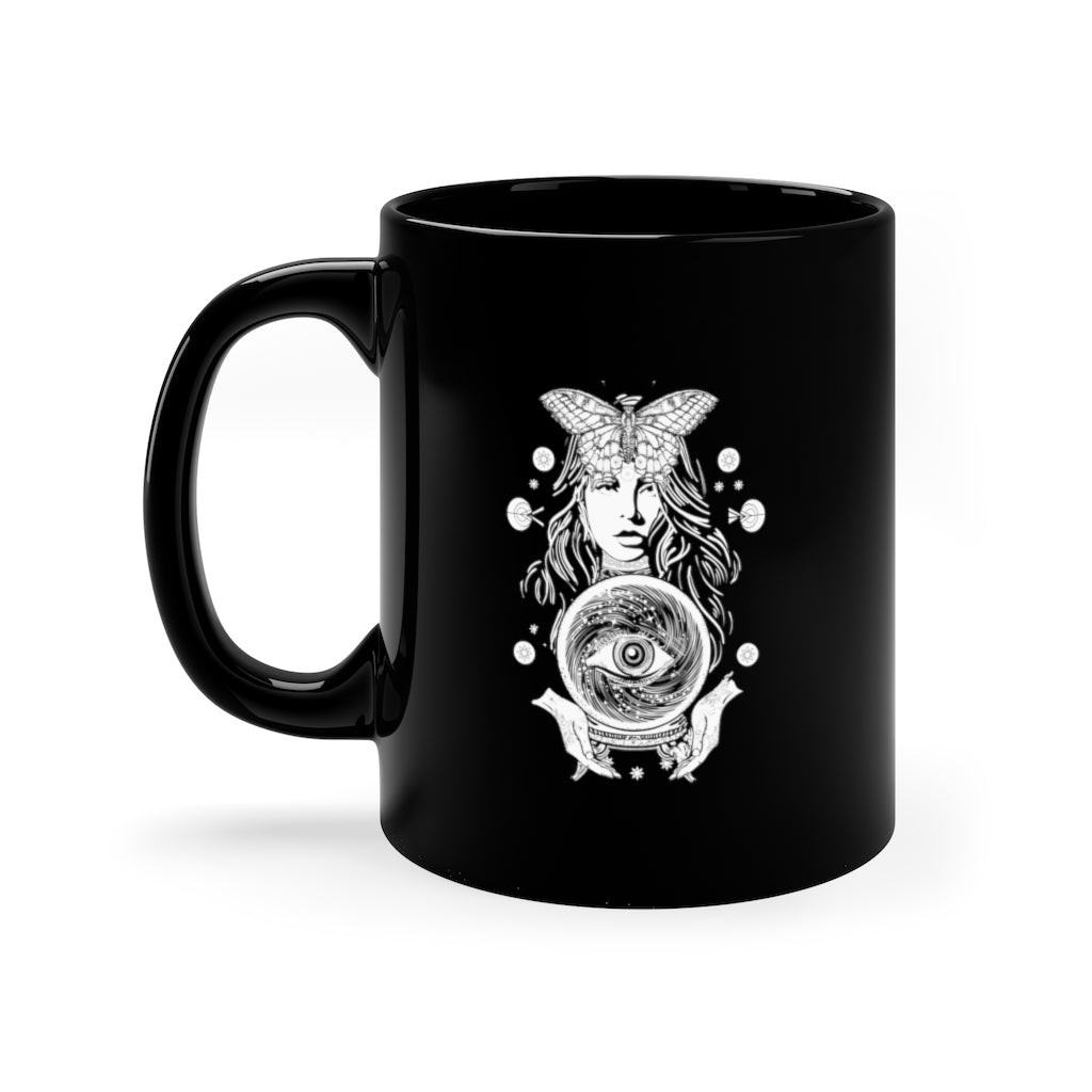 Witch 11oz Black Mug