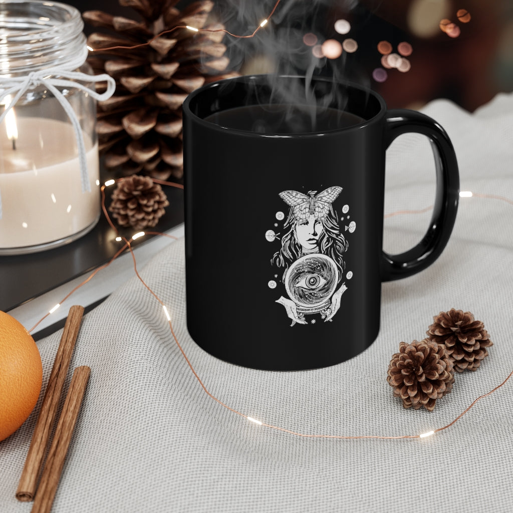 Witch 11oz Black Mug