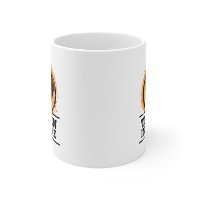 Train Insane 11oz White Mug