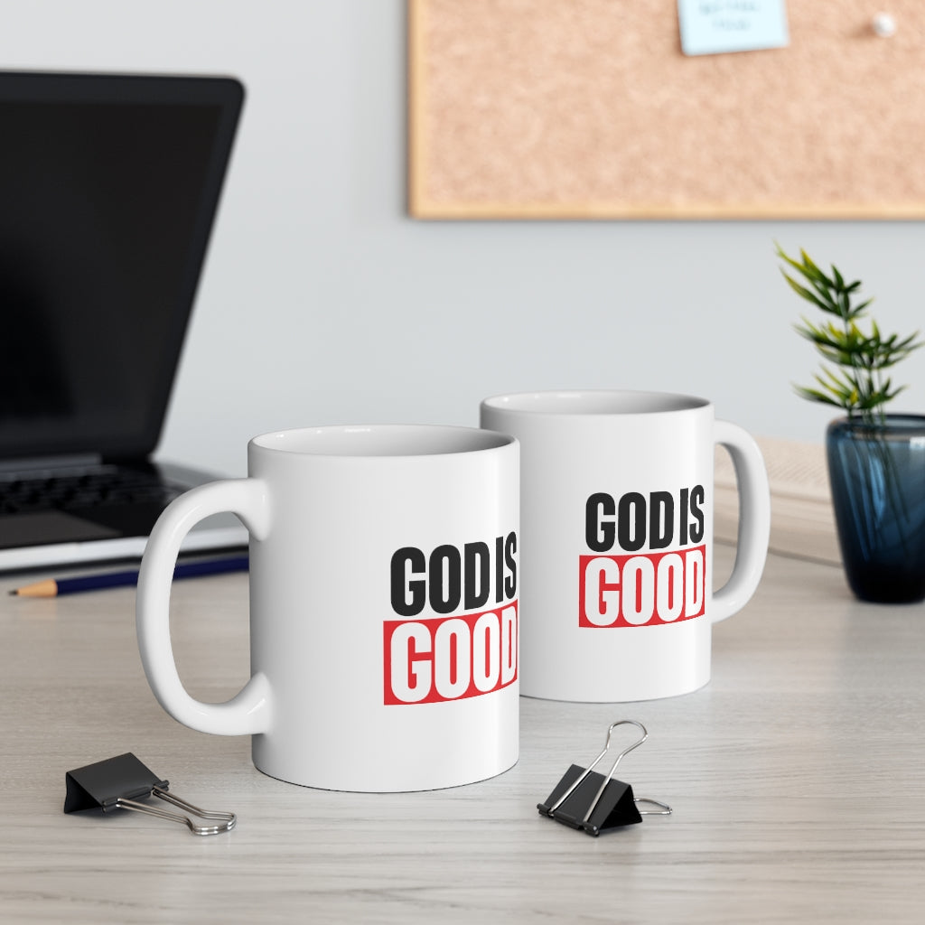 God is Good 11oz White Mug