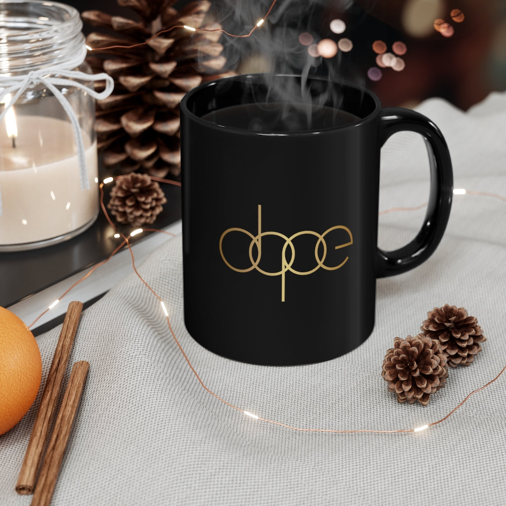 Dope 11oz Black Mug