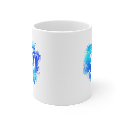 Yoga Aum 11oz White Mug