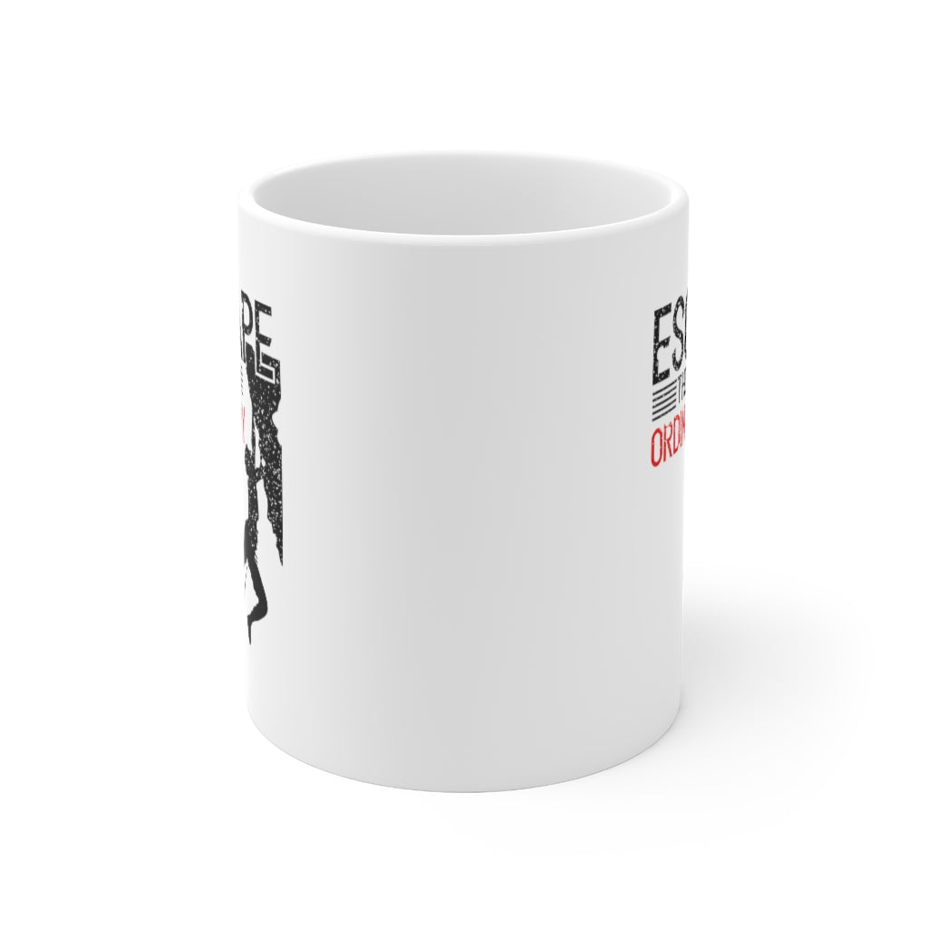 Escape The Ordinary 11oz White Mug