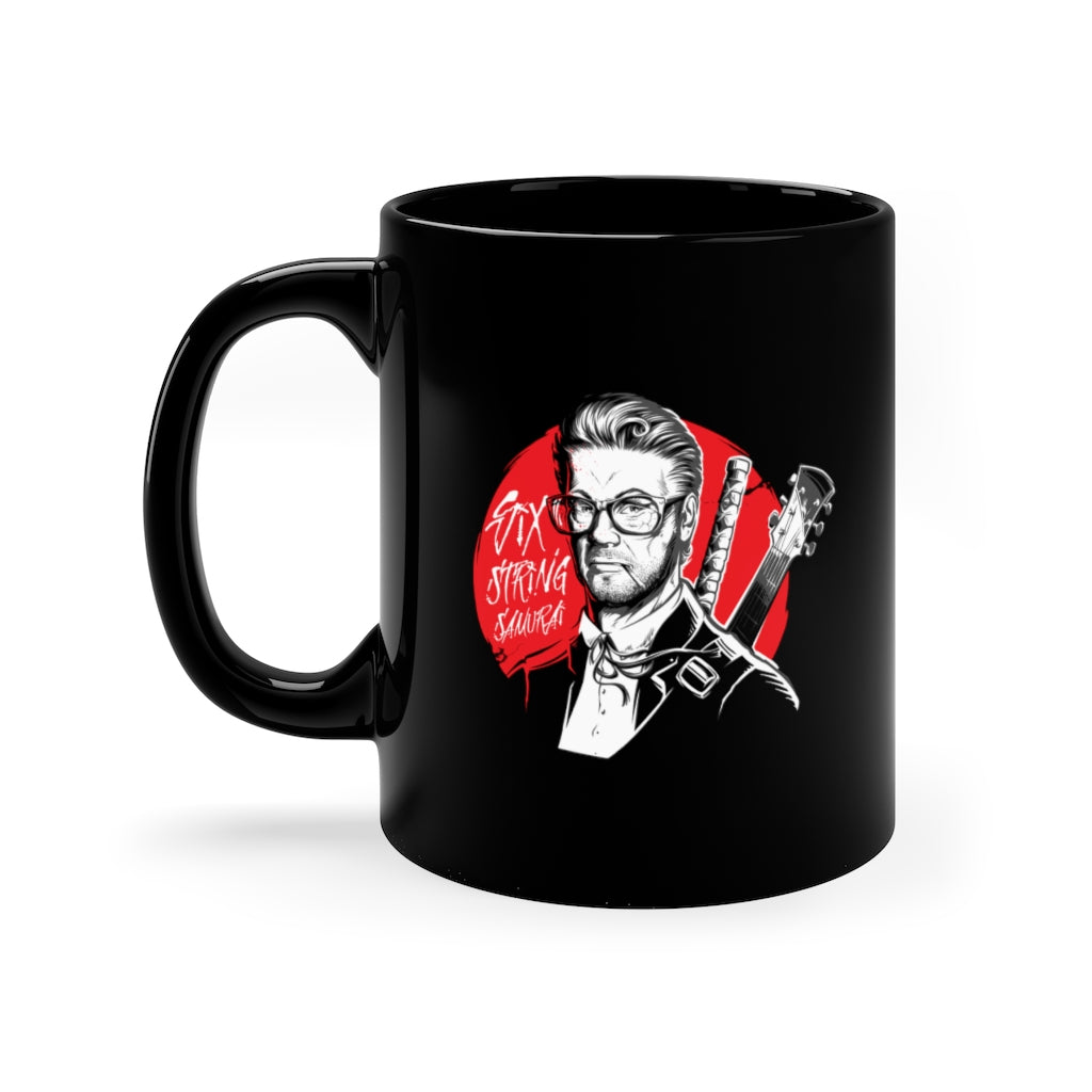 Six String Samurai 11oz Black Mug