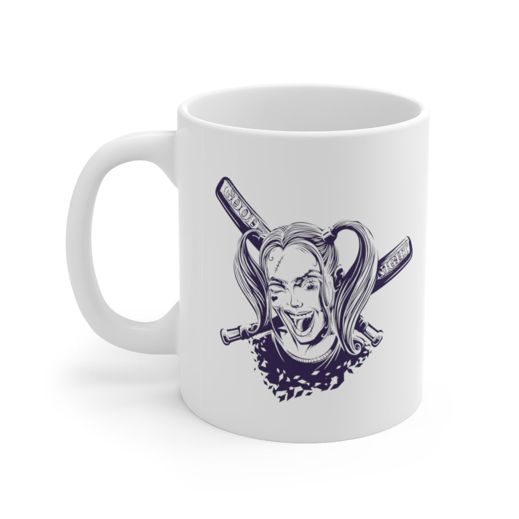 Harley Quinn v3 11oz White Mug