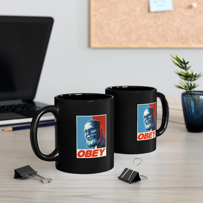 Obey 11oz Black Mug