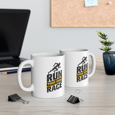 Run Your Own Race Ceramic Mug 11oz