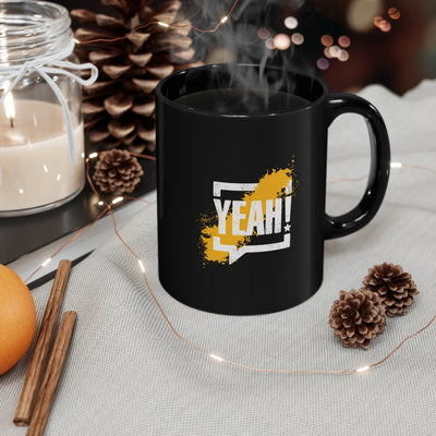 Yeah 11oz Black Mug