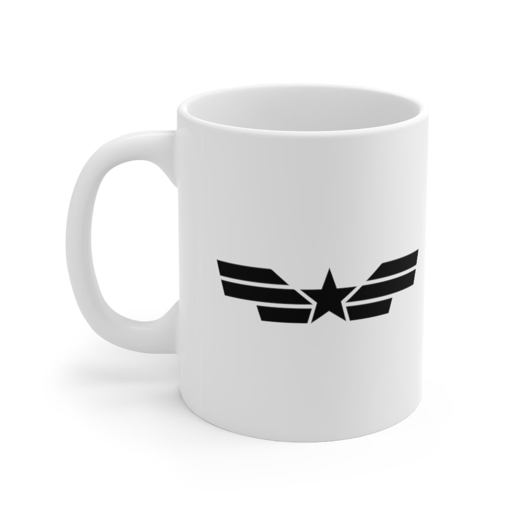 Captain America 11oz White Mug