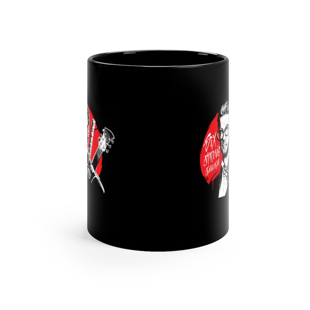 Six String Samurai 11oz Black Mug