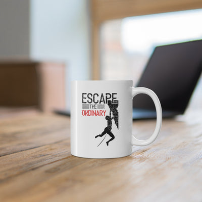 Escape The Ordinary 11oz White Mug