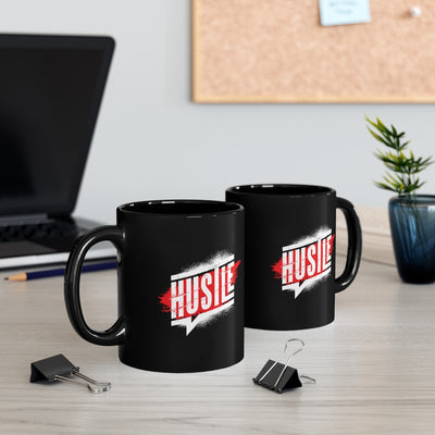 Hustle 11oz Black Mug