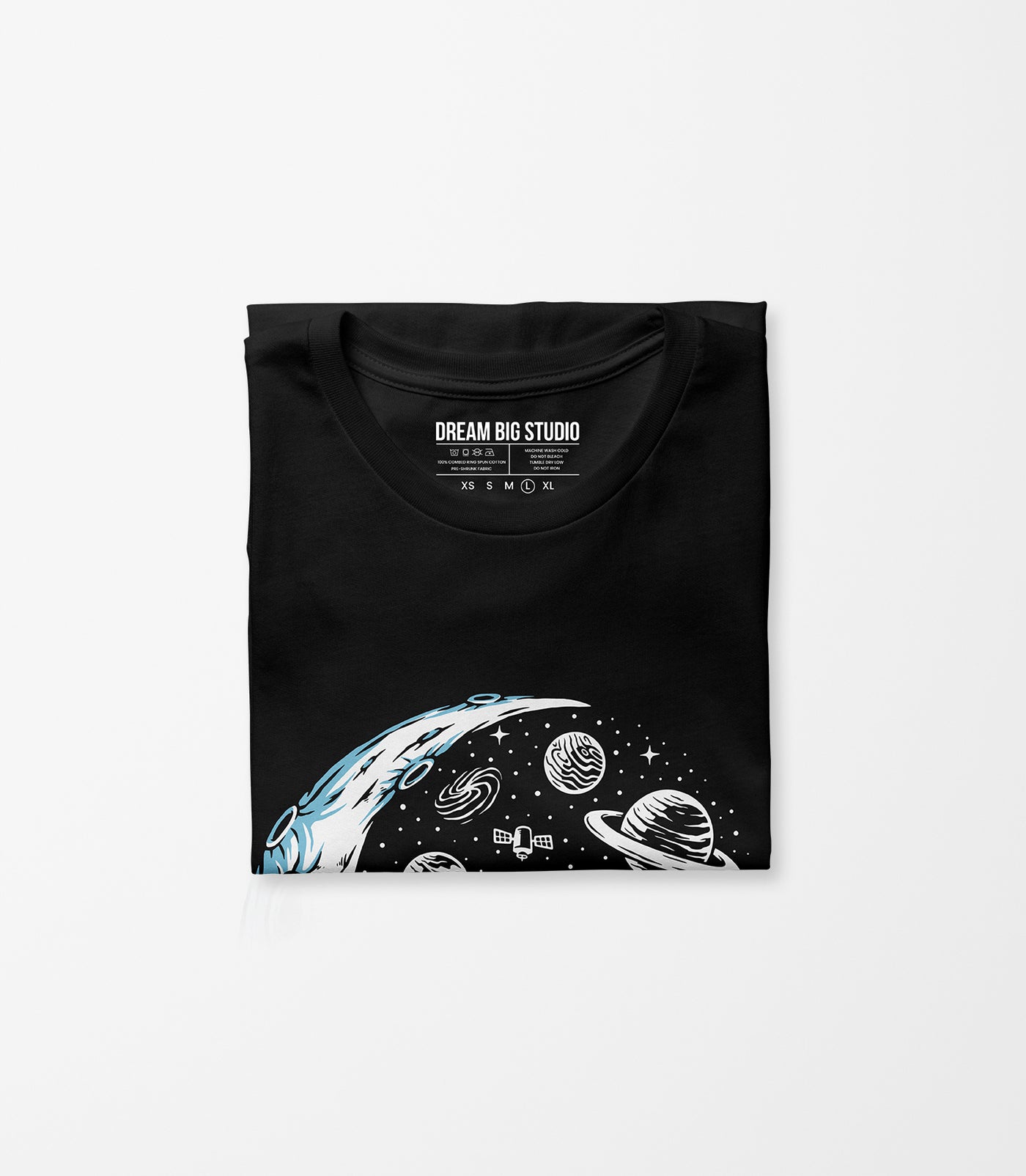 Astronaut Skateboarding On The Moon Tee