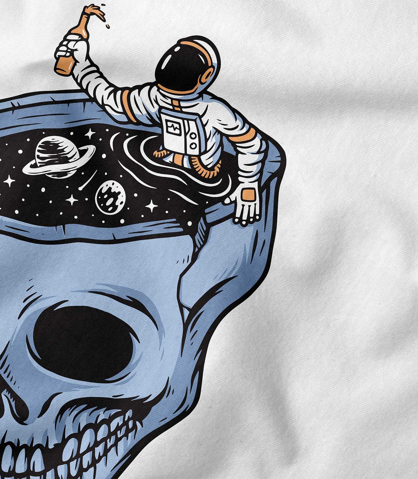 Astronauts in the skull pool Tee