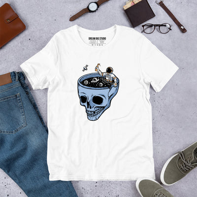 Astronauts in the skull pool Tee