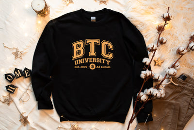 BTC University To The Moon Sweater