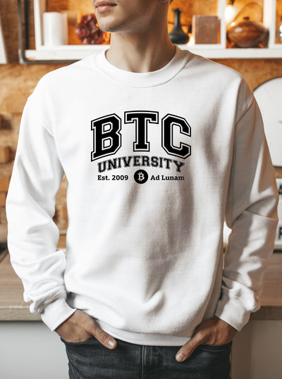 BTC University To The Moon Sweater