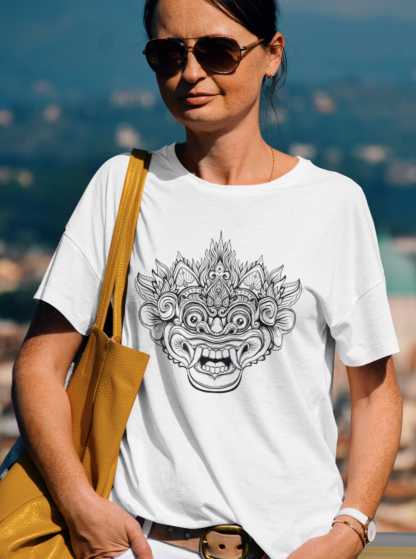 Bali Barong Mask Tee