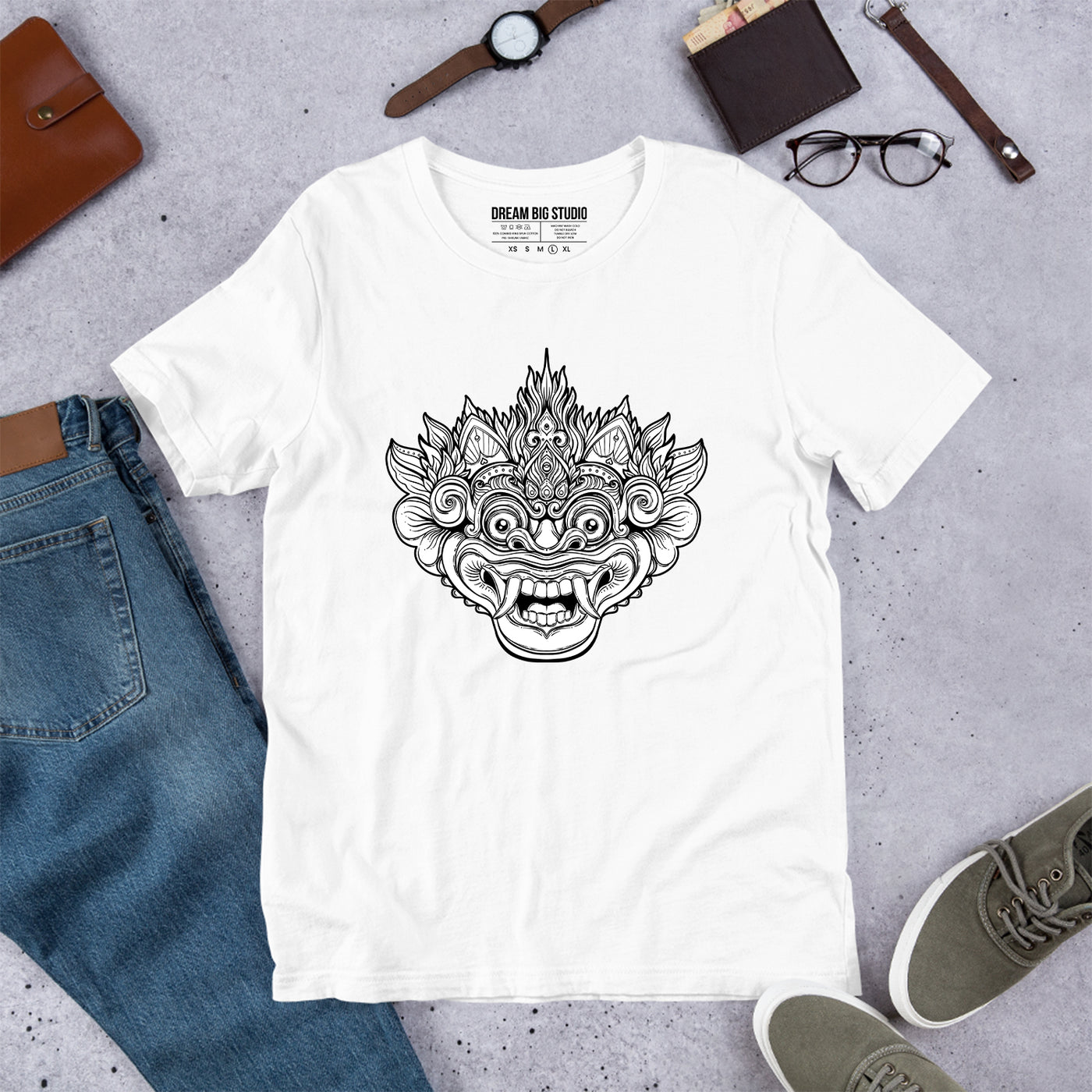 Bali Barong Mask Tee