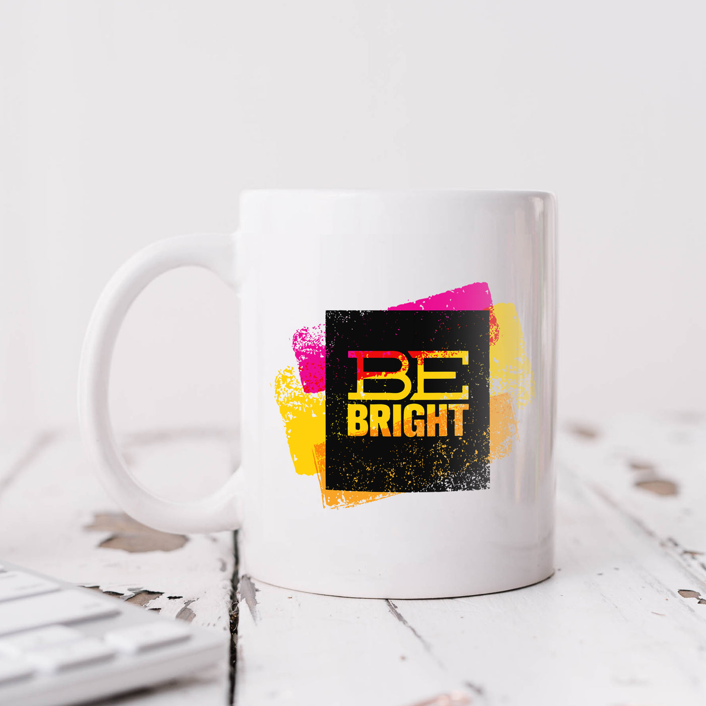 Be Bright Ceramic Mug 11oz