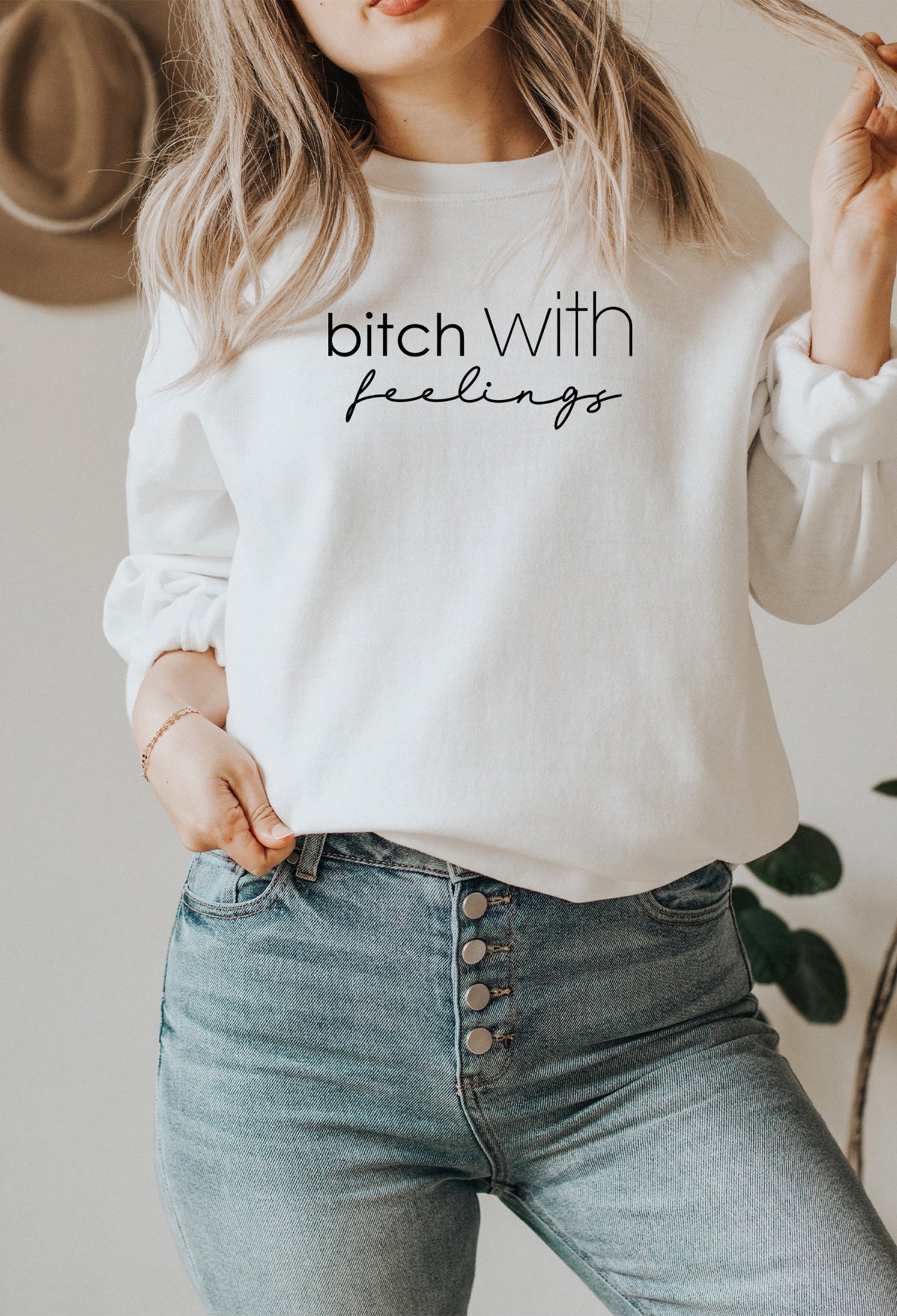 Bitch with Feelings Sweater