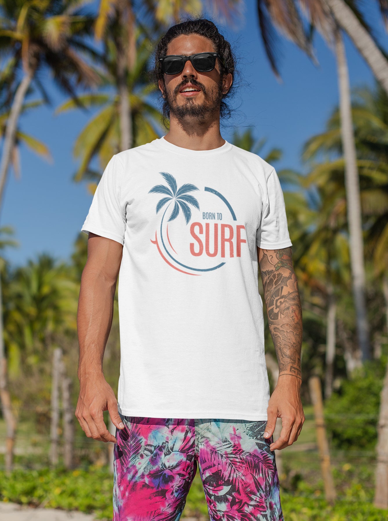 Born To Surf Tee