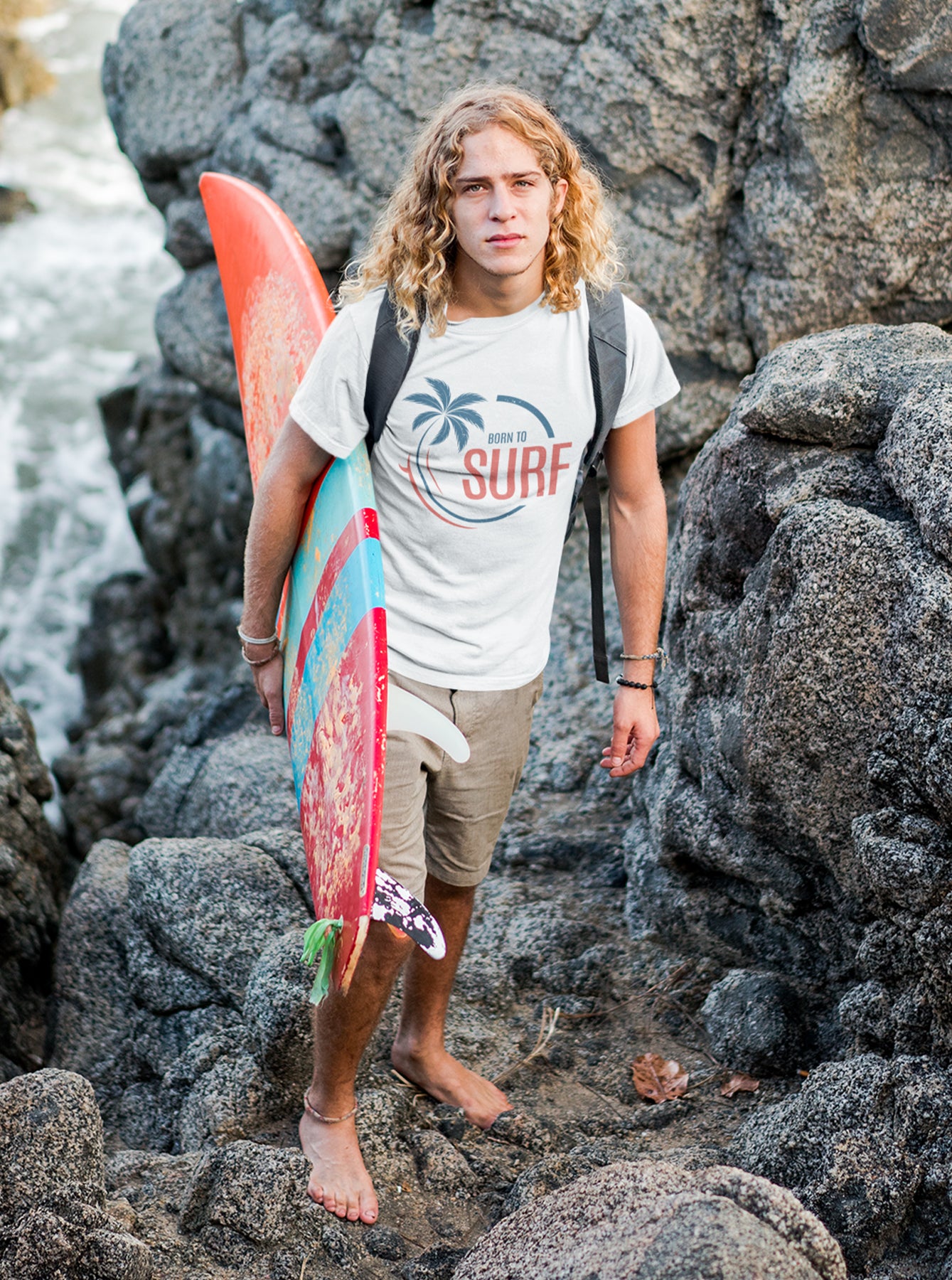 Born To Surf Tee