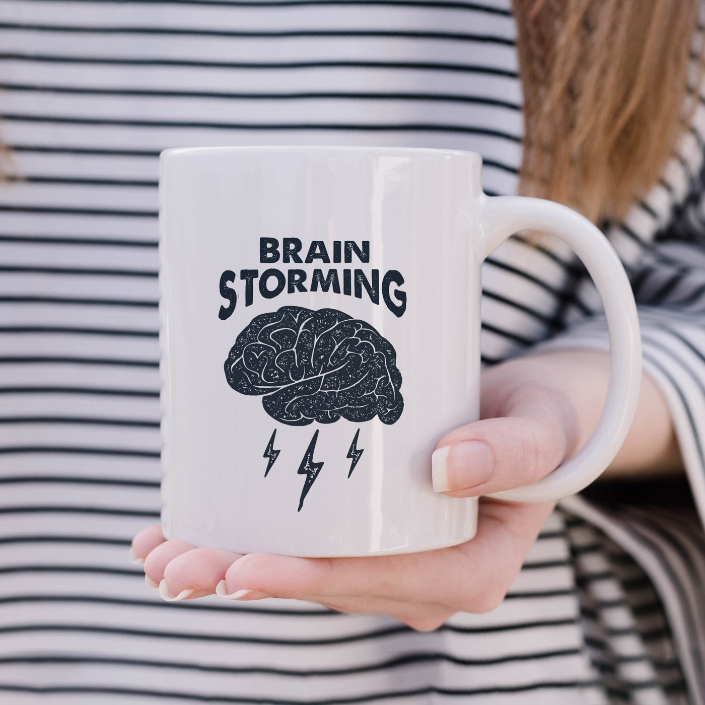 Brain Storming 11oz White Mug