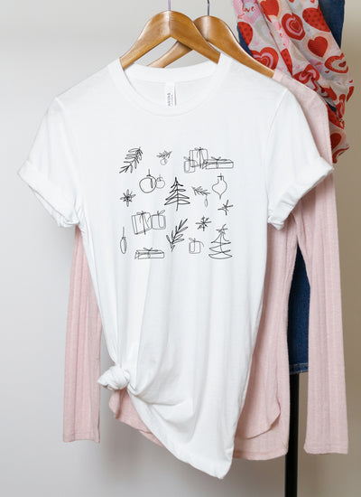 Christmas Clip Art Tee