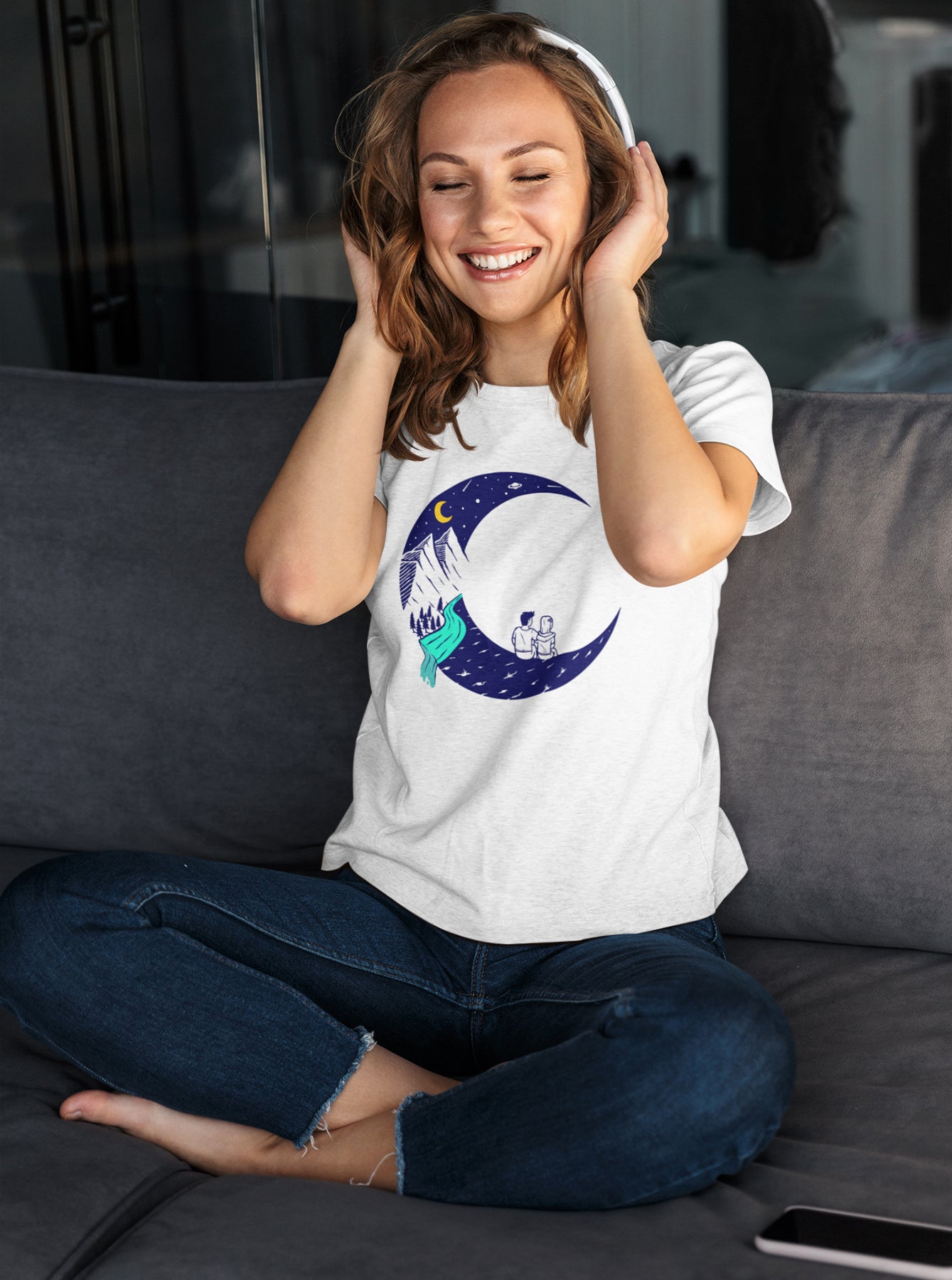 Dating On The Moon Tee