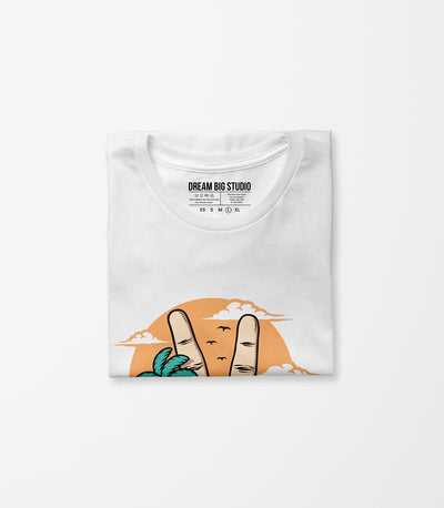 Feel Peace On The Beach Tee