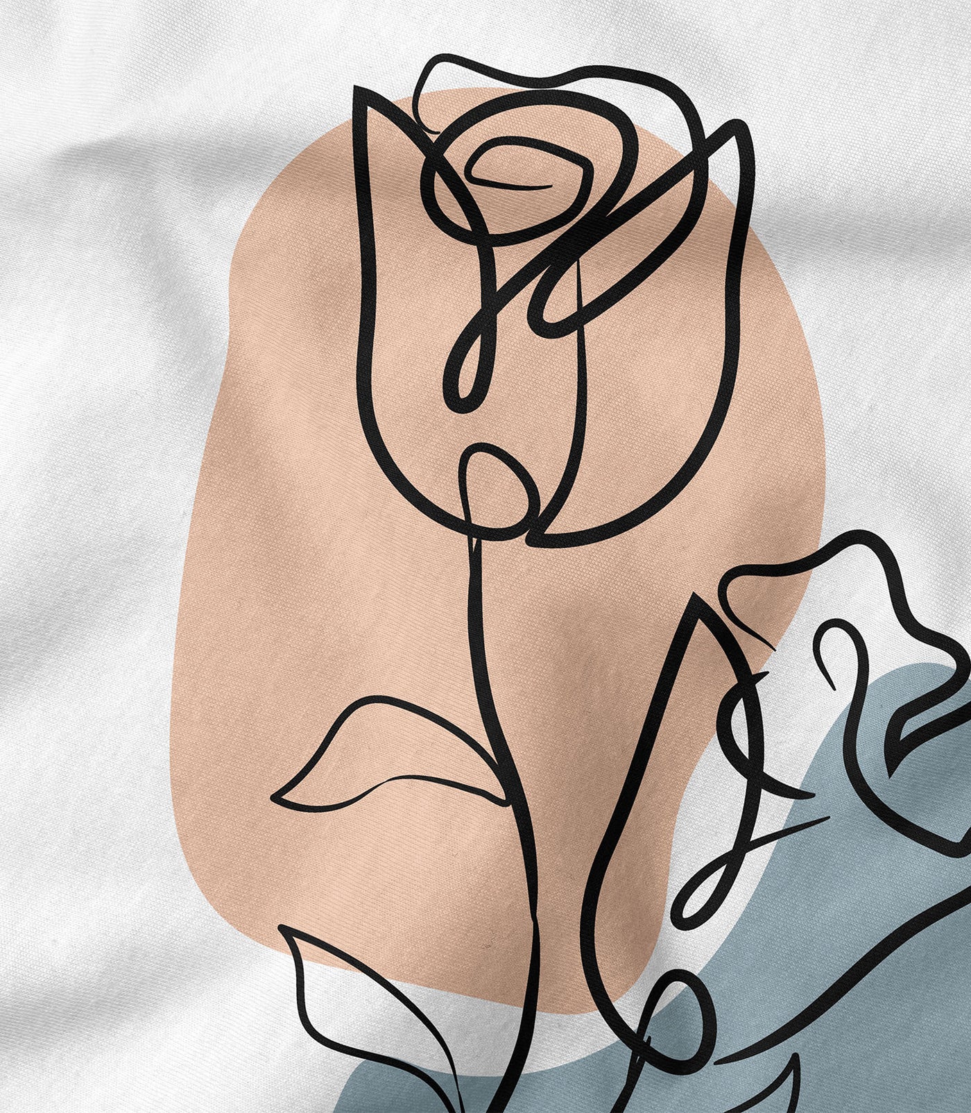 Flower Line Art Tee