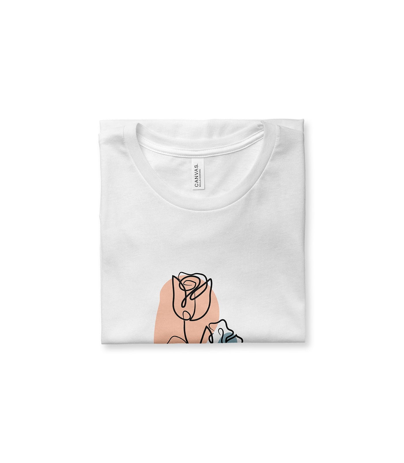 Flower Line Art Tee