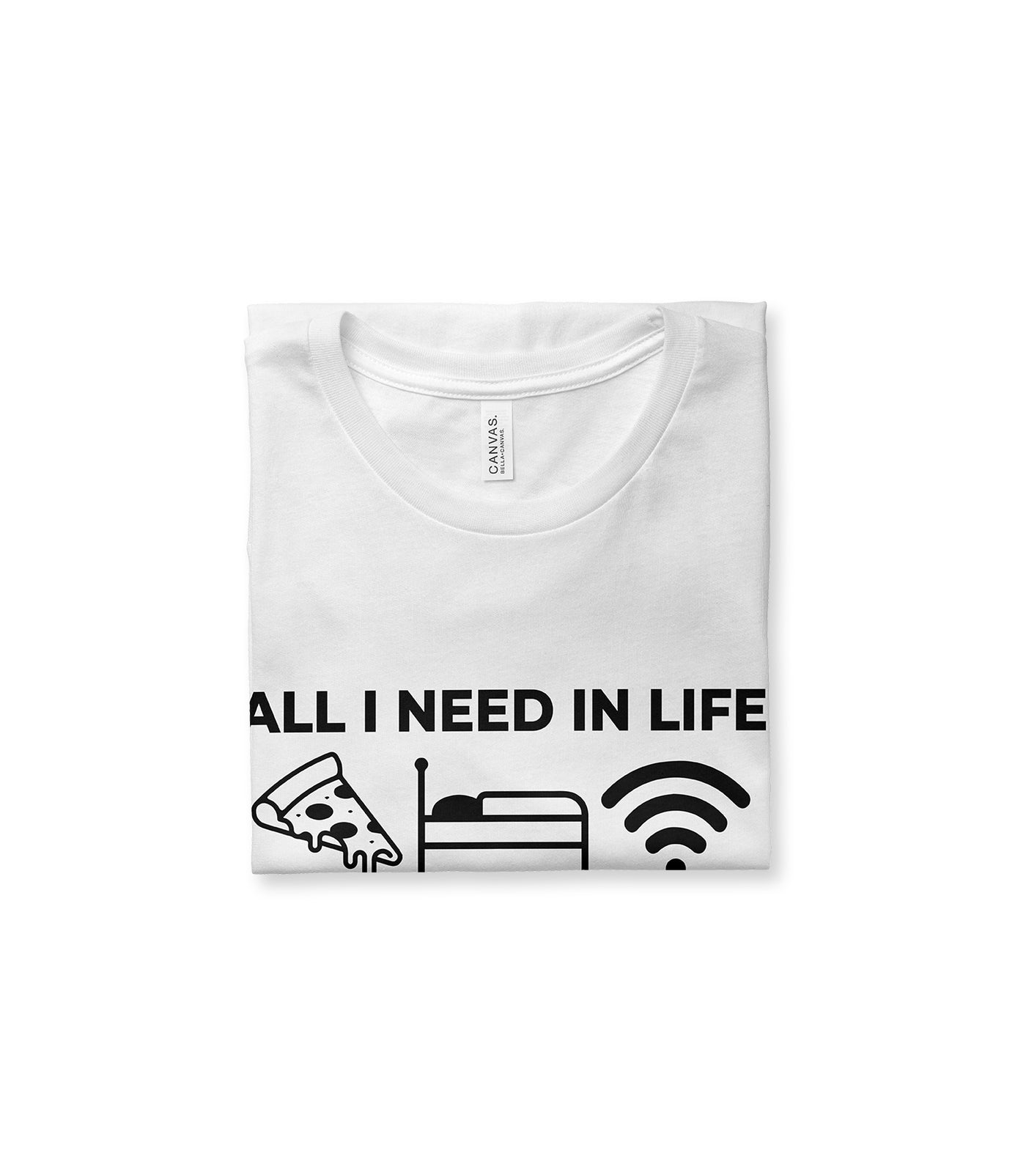 Food Sleep Wifi Tee