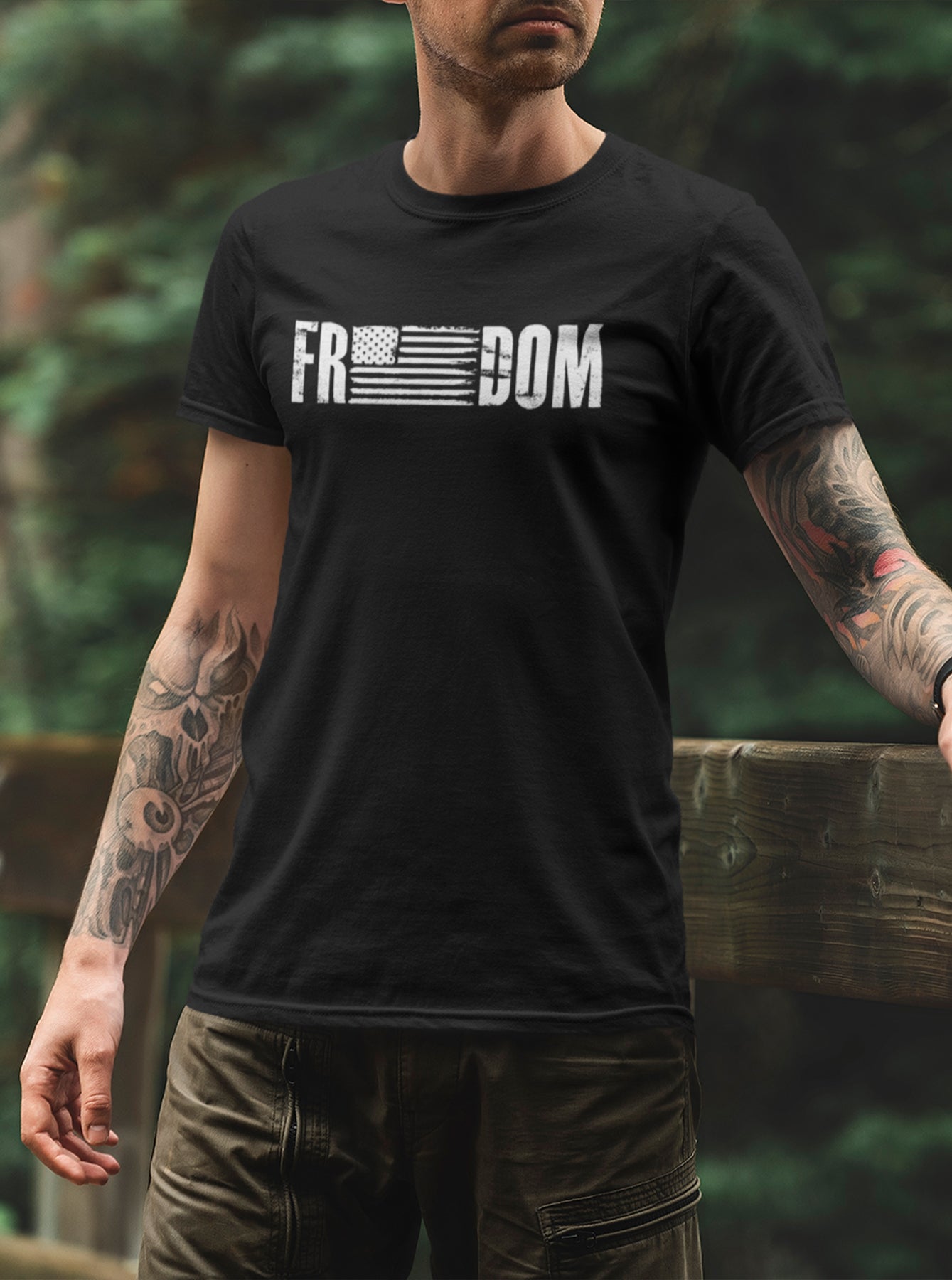 Freedom USA Flag Tee