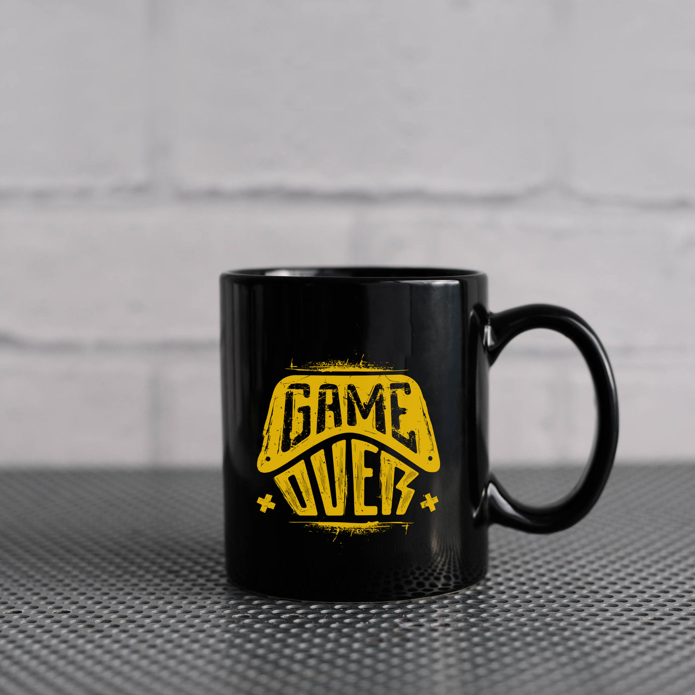 Game Over 11oz Black Mug