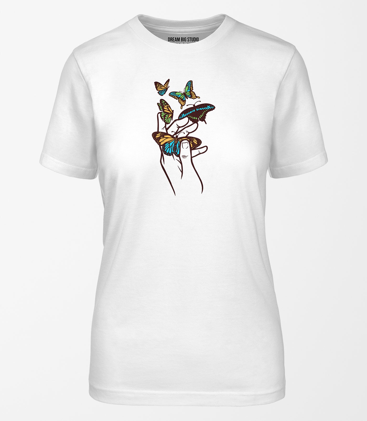 Hand And Butterfly Tee