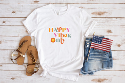 Happy Vibes Only Tee