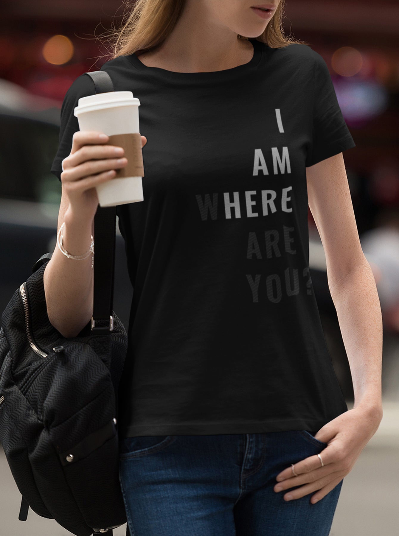 I Am Here Where Are You? Tee