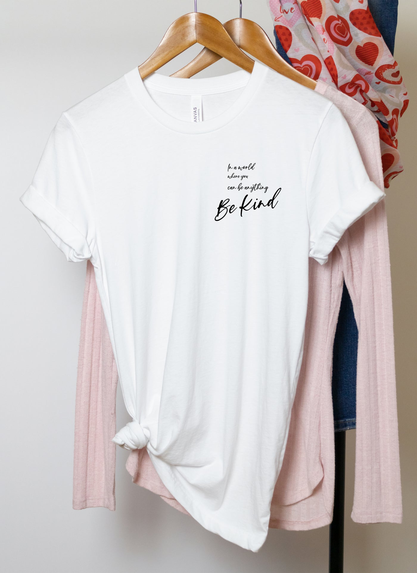 In a World Where You Can Be Anything Be Kind Tee