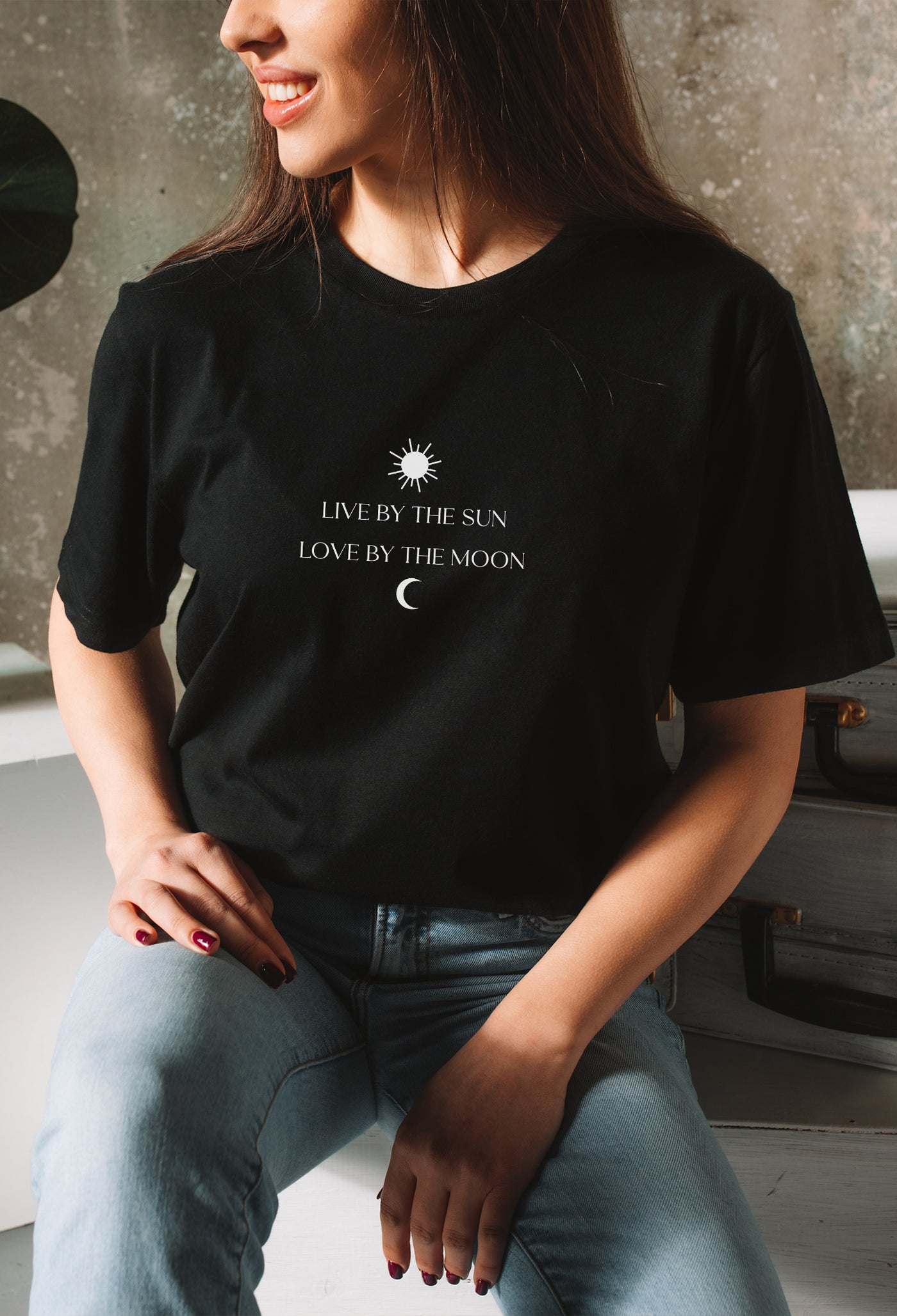 Live By The Sun Love By The Moon Tee