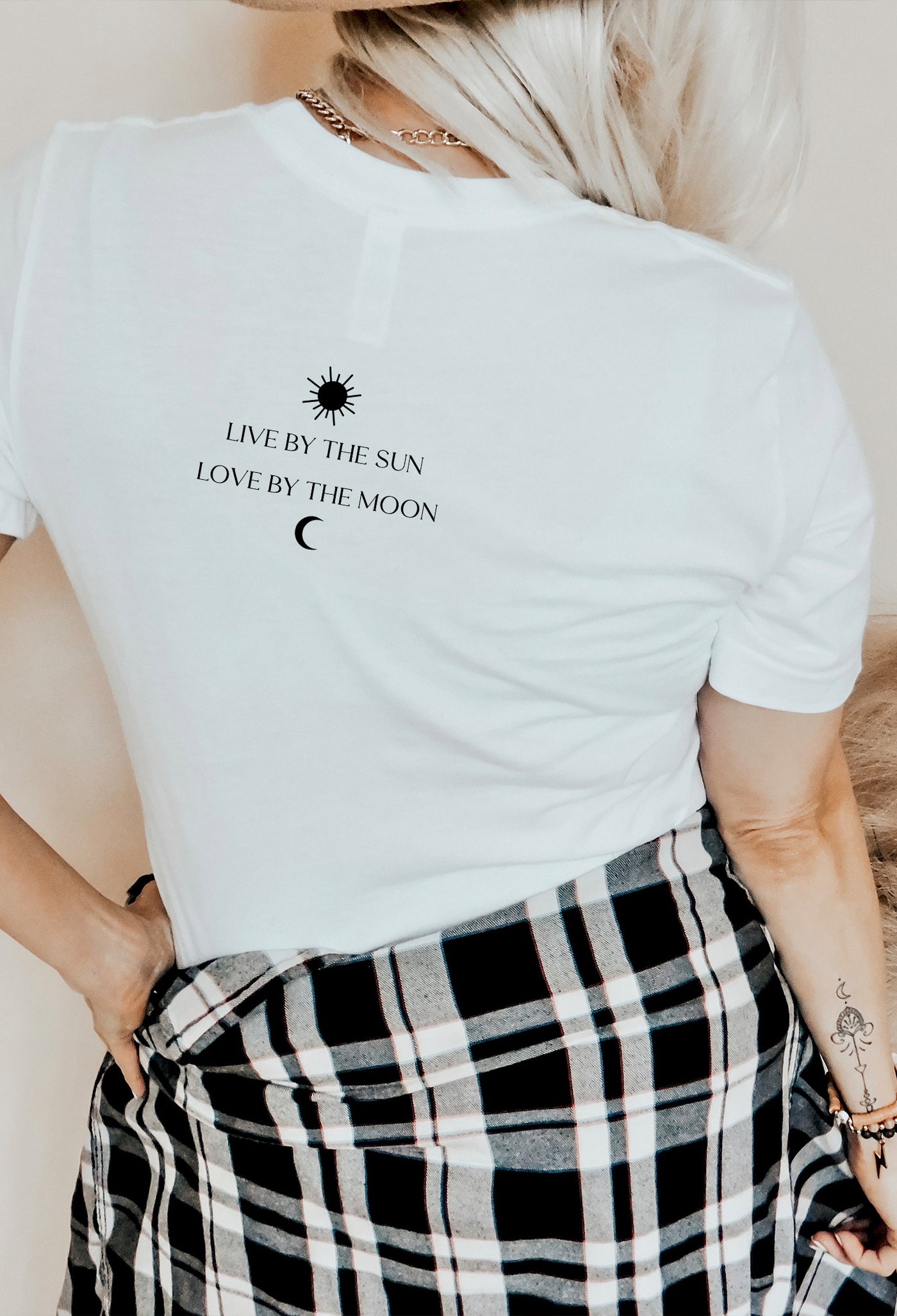 Live By The Sun Love By The Moon Tee