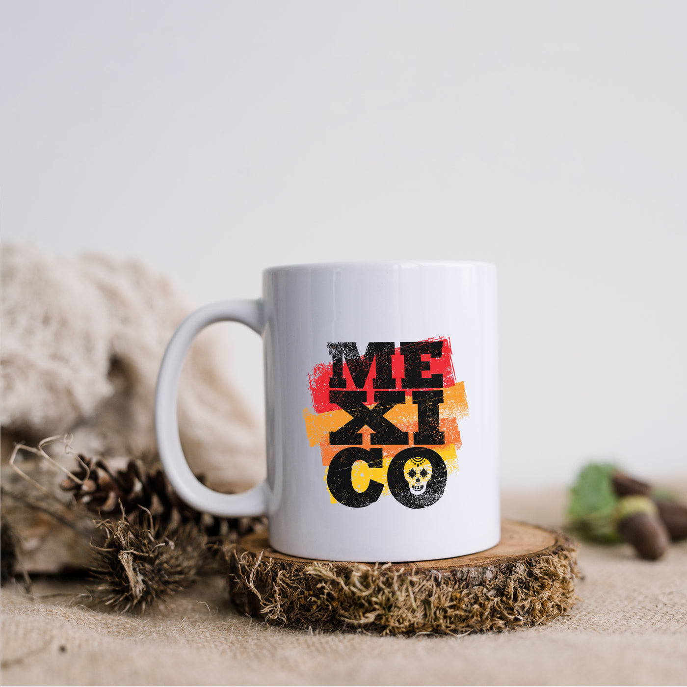 Mexico 11oz White Mug