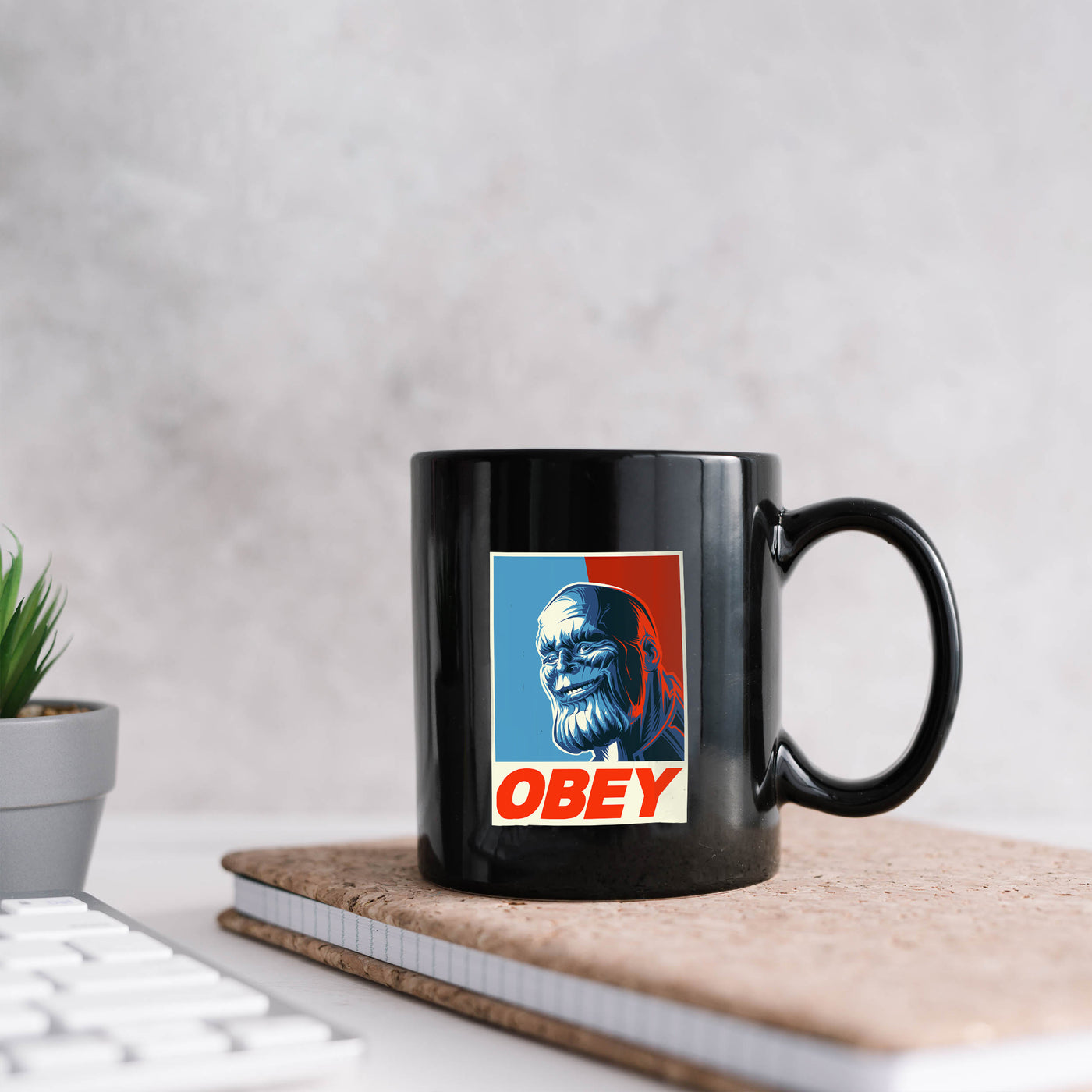 Obey 11oz Black Mug