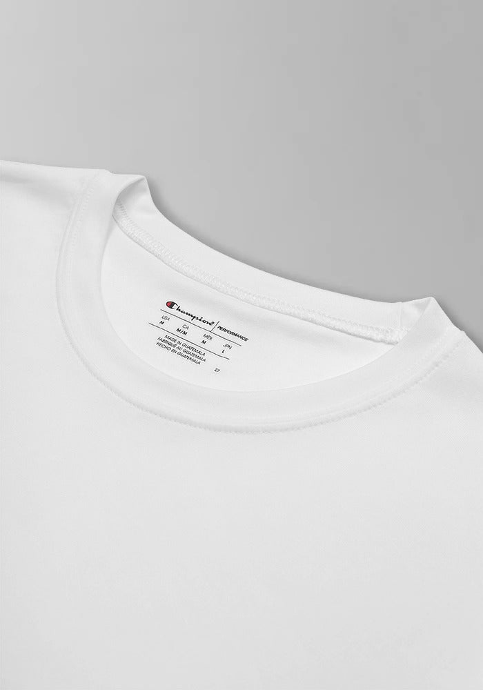 Champion Performance PT White Tee